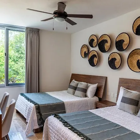 Nhoa 203C Lux 1Br Condo Pool View In Aldea Zama